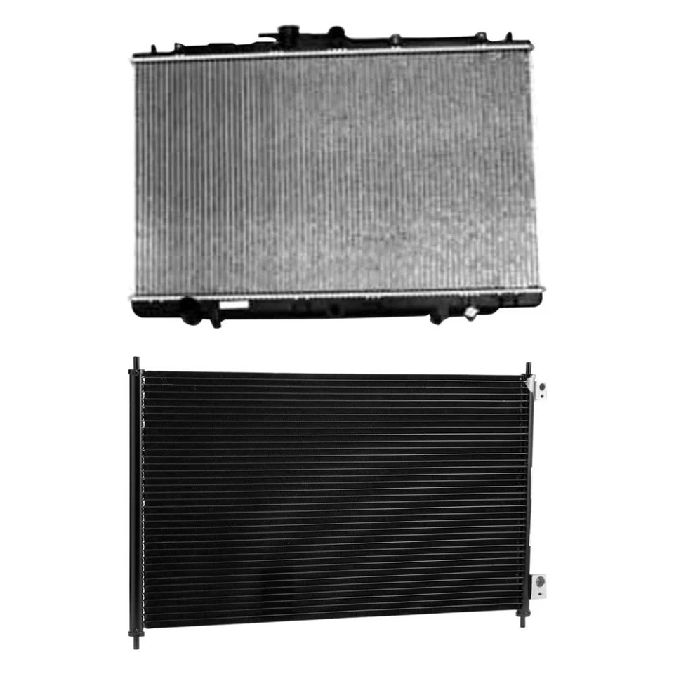 For Acura TL 2002-2003 TYC Radiator & Condenser Kit Foto 1 de 1