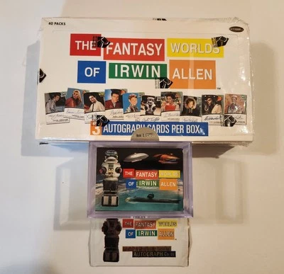 The Fantasy Worlds of Irwin Allen - COMPLETE 100 BASE CARD SET & Bonuses* - Image 1 of 4