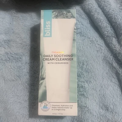New BLISS Daily Soothing Cream Cleanser With Ceramides, 6.0 Fl Oz-2025 - Image 1 of 4