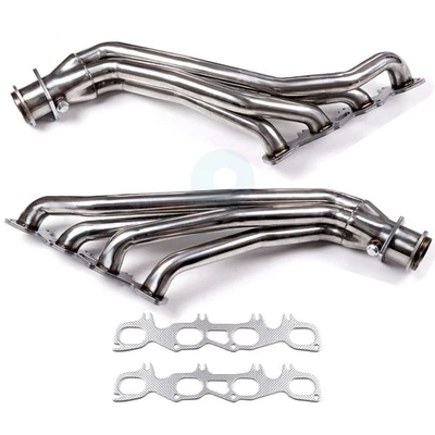 For Chrysler 300C Dodge Charger Magnum Challenger 5.7 6.1L Stainless Long Header — 第 1/4 张图片