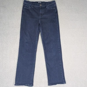Buffalo David Bitton Jeans 10/30 Blue Alyssa High Rise Straight Leg Stretch - Picture 1 of 9