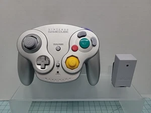 Nintendo Gamecube Wavebird Wireless Controller - Platin - getestet mit Empfänger EUC! - Bild 1 von 24