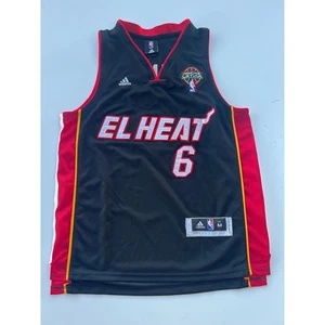 Miami Heat El Heat NBA Adidas Trikot Nummer 6 La Noche Latina Herren Medium - Bild 1 von 13