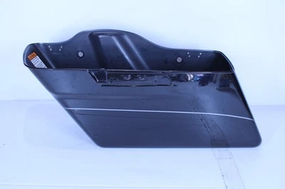 2014 Harley Davidson Ultra Limited Touring Left Black Saddlebag Bottom 90200414 - Image 1 of 4