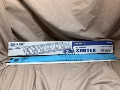 C-Line All Purpose Sorter 30526 Organize Invoices Checks Orders NIB New - Image 1 of 4