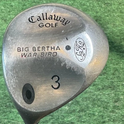 Club de Golf Flex Regular Callaway Big Bertha War Bird 3 Madera Para Hombres RCH 96 De Colección Foto 1 de 4