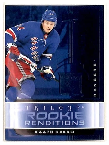 2019-20 Rookie Renditions Blue Kaapo Kakko New York Rangers #RR-45 - Picture 1 of 2