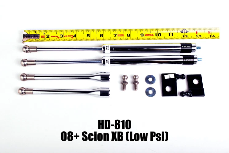 NRG Hood Damper Kit - Scion xB 2008 And Later - Part # HD-810 - Image 1 of 1