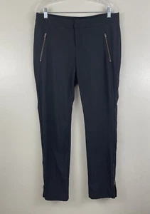 Pantalones Athleta Negros Wander Stash Ajustados Utilitarios Pierna Delgada Bolsillos con Cremallera Talla 14 - Imagen 1 de 7