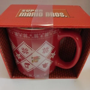 New Super Mario Brothers Original Official Christmas Coffee Mug Cup Gift G1 - Picture 1 of 5