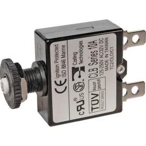 INTERRUPTOR AUTOMÁTICO AZUL SEA 7054 BOTÓN PULSADOR 10A - Imagen 1 de 1