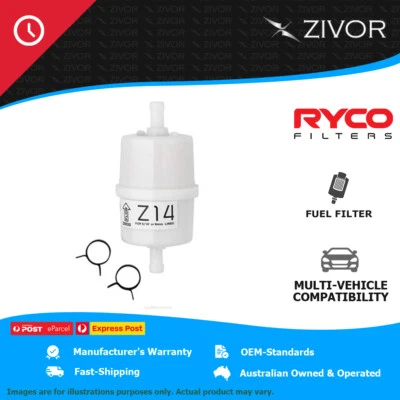 New RYCO Fuel Filter For HOLDEN EARLY HOLDEN HQ MONARO 4.2L 253 cu.in Red Z14 - image 1 of 4