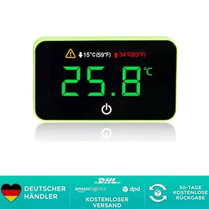 Aquarium Thermometer Tank Thermometer Wasserthermometer Kleben-On Mini Fischbeck - Bild 1 von 2