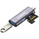 KiwiBird USB C Lettore di Schede SD Micro SD SDHC SDXC Adattatore Tipo C a US...