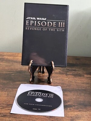 STAR WARS Episode III Revenge of the Sith FYC  DVD 2005 Screener PROMO ONLY RARE - Image 1 of 4