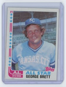 1982 Topps George Brett Baseball Card #549