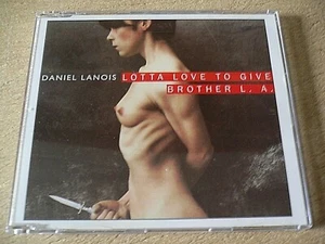 DANIEL LANOIS - LOTTA LOVE TO GIVE CD-PROMOTION-SINGLE + PROMO-SHEET - Bild 1 von 2