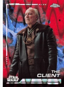 STAR WARS Topps Chrome 2024 The Client Red Raywave #44 - Picture 1 of 2