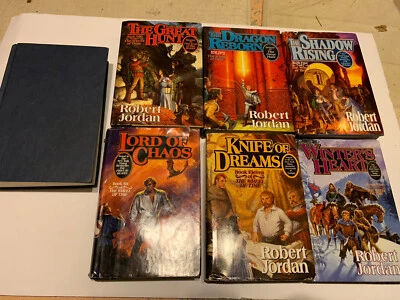 Wheel of Time Books Hardcover Novel Set lot eye of the world 1st edition grt hnt Foto 1 de 4