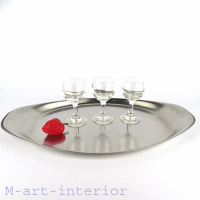 WMF Tablett, Cromargan, Design Wilhelm WAGENFELD, Tray 🔴 Post Bauhaus, 1953 - Bild 1 von 4