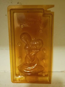 Rare Ghost with Pumpkin 3D Candy Mold By Wilton. Vintage - Picture 1 of 2