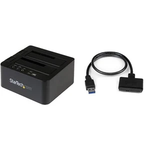 StarTech.com Standalone Hard Drive Duplicator, Dual Bay HDD/SSD Cloner/Copier... - Picture 1 of 7