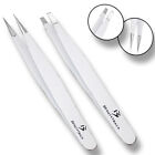 Eyebrow Tweezers Set For Men And Women Slanted And Pointed Tip Hair Plucking Kit