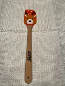 Reese's Silicone Deer Spatula Wooden Handle Kitchen Tool - Picture 1 of 4