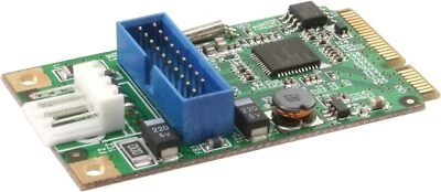 InLine Schede PCI-Express Mini 2.0 con 2 porte USB 3.0 Host Controller Super-Spe - Immagine 1 di 4
