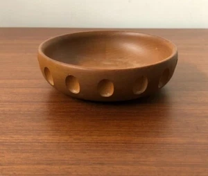 Vintage Teak Decorative Bowl - MCM - Picture 1 of 4