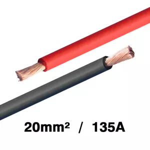 20mm² Battery Cable 135Amps Hi-Flex Starter/Welding Wire - SOLD PER METRE - Picture 1 of 2