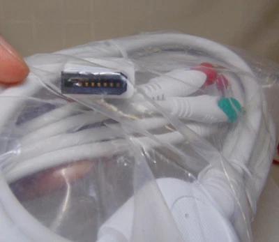  Nintendo Wii U Video Game Console System Component Cable Cord AV Audio HD HDTV - Image 1 of 4