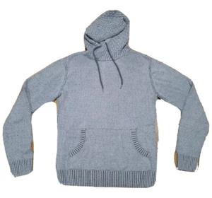 Suéter con capucha gris carbono para mujer bolsillo delantero talla pequeña - Imagen 1 de 7