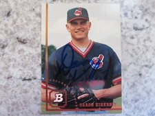 Indians Daron Kirkreit Signed Autographed 1994 Bowman Mint