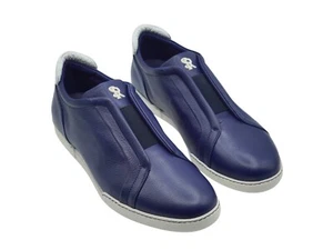 NUEVO CON ETIQUETAS STEFANO RICCI Tenis de Cuero Águila Zapatos LOGO EU 44 UK 10 US 11 SR2623 - Imagen 1 de 4
