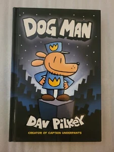 Dog Man : A Graphic Novel by Dav Pilkey (2016, Hardcover) - LIKE NEW - Picture 1 of 2