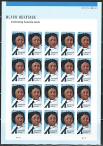 Mint US Edmonia Lewis Pane of 20 Forever Stamps Scott# 5663 MNH - Picture 1 of 1