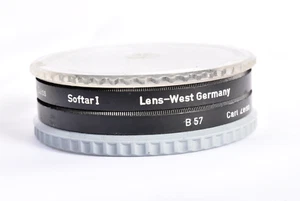 Zwei Carl Zeiss Softar I & II Bay 57 HASSELBLAD Filter - Bild 1 von 2