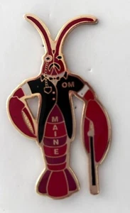 Prendedor de solapa de langosta de colección Maine ME Odyssey of the Mind Fancy Man - Imagen 1 de 3