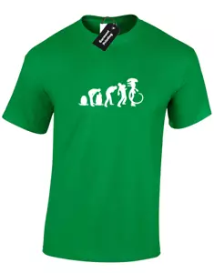 ALIEN EVOLUTION MENS T SHIRT COOL XENOMORPH WEYLAND NOSTROMO YUTANI SCI-FI - Picture 1 of 11