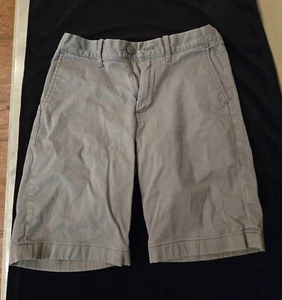 J crew Boys Size 14 Re-imagine flat front gray shorts, adjustable - Picture 1 of 6