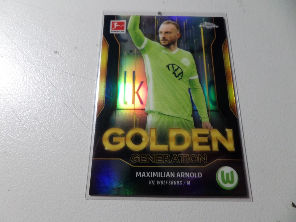 2021-22 Topps Chrome Bundesliga MAXIMILIAN ARNOLD Golden Generation #GG-MA - Image 1 of 1