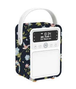 VQ Monty DAB+ Digital Radio - Laura Ashely Elveden Navy - Picture 1 of 1