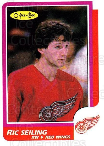 1986-87 O-Pee-Chee #201 Ric Seiling - Image 1 of 1