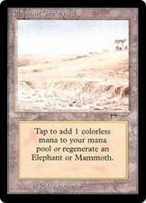 Elephant Graveyard NM MTG Arabian Nights Magic Gathering 2B3
