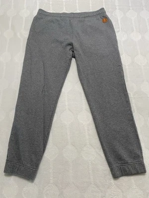 Pantalones de chándal Kenzo para hombre grandes grises con logotipo bordado cónico ropa de calle Foto 1 de 4