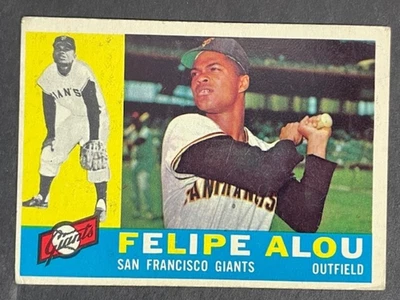 VINTAGE 1960 Topps FELIPE ALOU # 287 – EX - Image 1 of 2