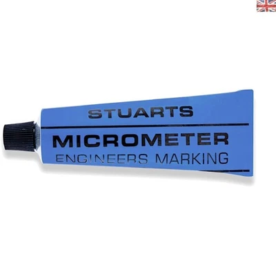 STUARTS Engineers Blue Micrometer Tube - Ideal for Valve Seat Checks and Marking - Image 1 of 2