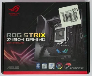 Placa madre ASUS Rog Strix Z490-I LGA 1200 Mini-ITX, Intel 10/11ª generación con caja - Imagen 1 de 6