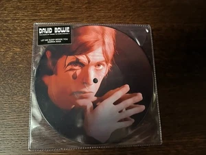 DAVID BOWIE  Let Me Sleep / Karma  Man - Rare Picture Disc AS NEW RG Studios - Picture 1 of 2